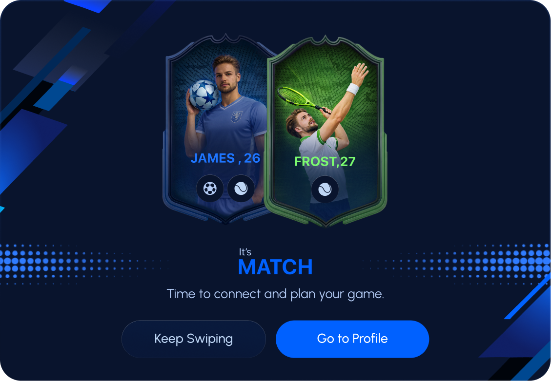 It's a match